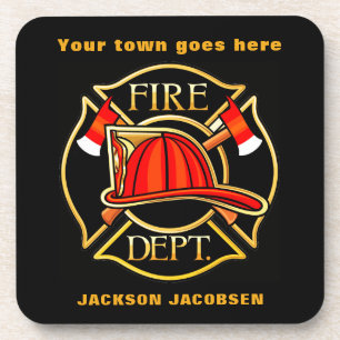 Fire Fighter Helmet        Coaster
