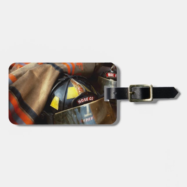 Fire Fighter - Hose company one Luggage Tag (Front Horizontal)