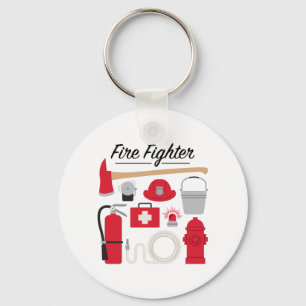 Fire Fighter Key Ring