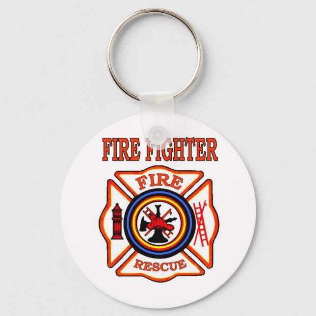 FIRE FIGHTER KEY RING (Front)