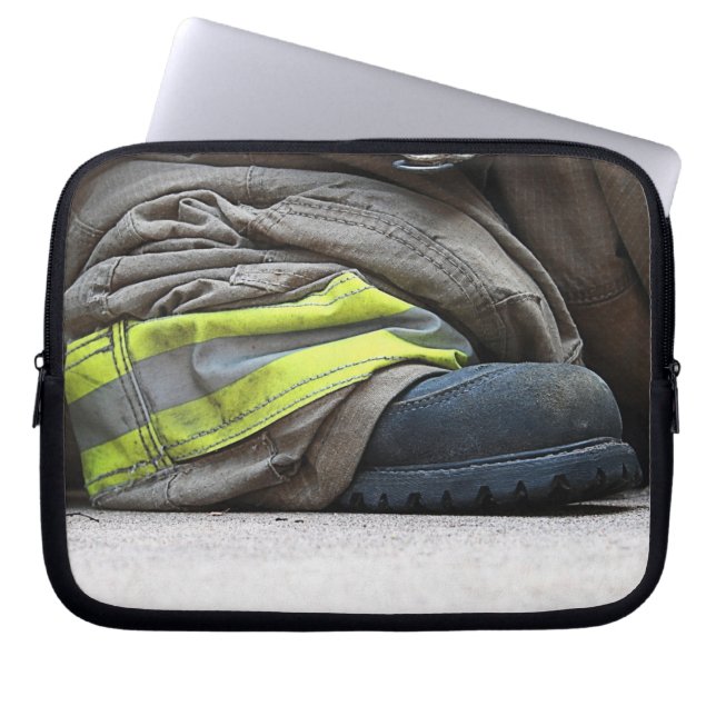 Fire Fighter Laptop Sleeve (Front)