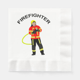 Fire fighter Serviette Napkin