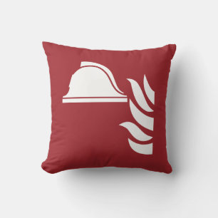 Fire Fighting Helmet Safety Sign Cushion