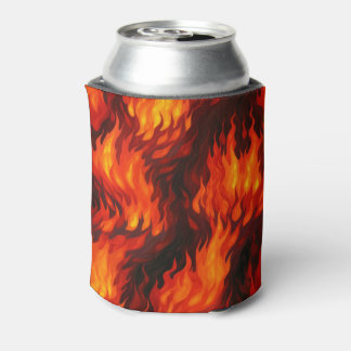 Fire Flame Can Cooler