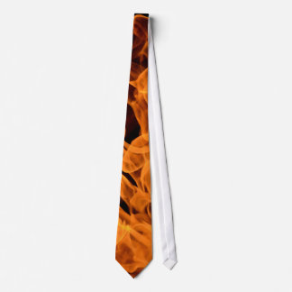 Fire Flame Fireman Tie