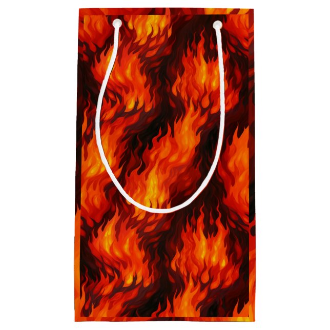 Fire Flame Gift Bag (Front)