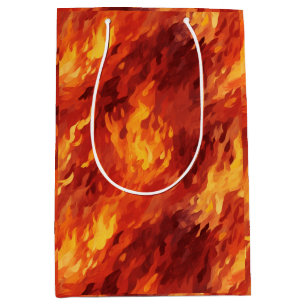 Fire Flame Gift Bag