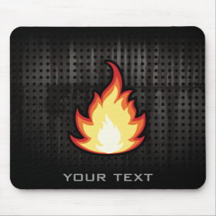Fire Flame; Rugged Mouse Mat