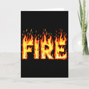 Fire Flame Shirt Adult Kids Men Women Fire And Ice Card