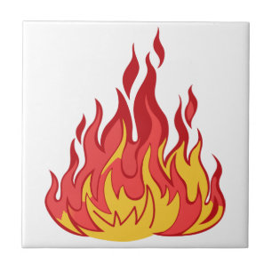 Fire Flames Tile