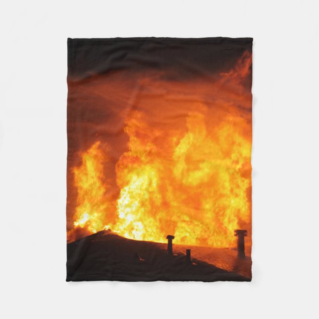 Fire Fleece Blanket (Front)