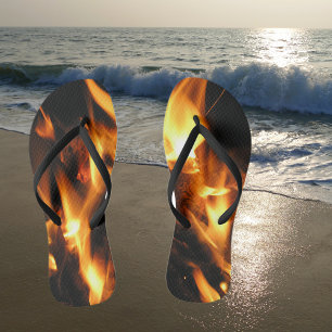 Fire flip flops