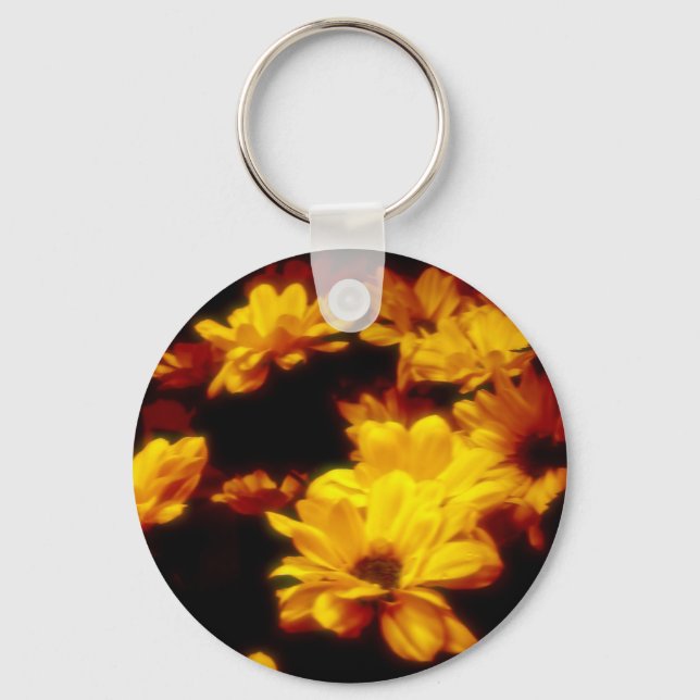 Fire flowers key ring (Front)