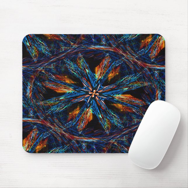 Fire Flowers..... Mouse Mat (With Mouse)