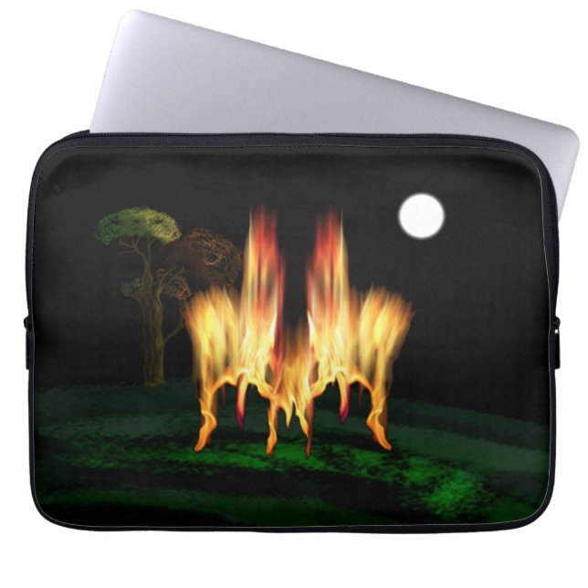 Fire Fly Laptop Sleeve (Front)