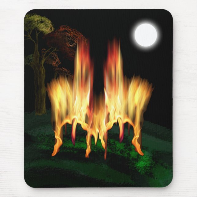 Fire Fly Mouse Mat (Front)