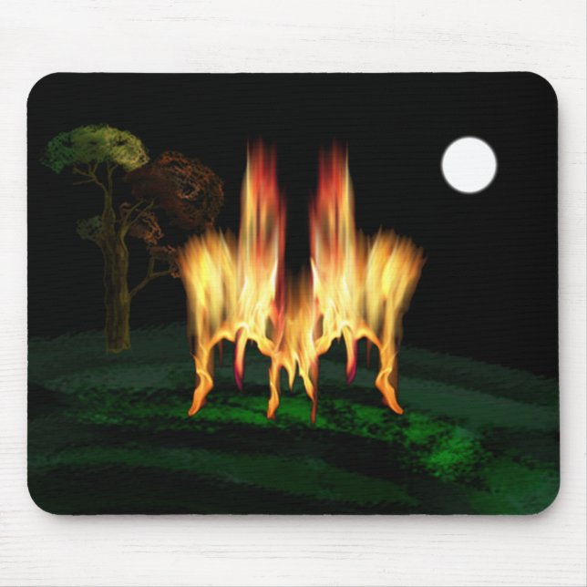 Fire Fly Mouse Mat (Front)