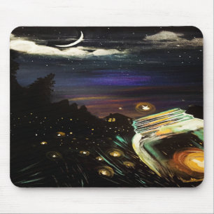 Fire Fly Sky Mouse Mat
