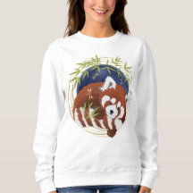 FIRE FOX red panda  white shirts choose style