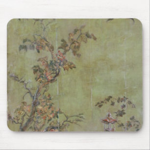 Fire, from a series of panels depicting mouse mat