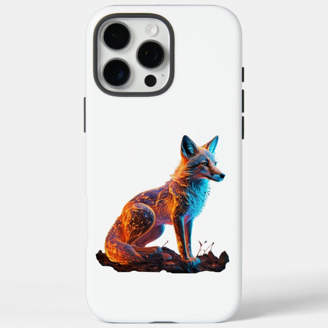 Fire Frost Fox Case-Mate iPhone Case (Back)