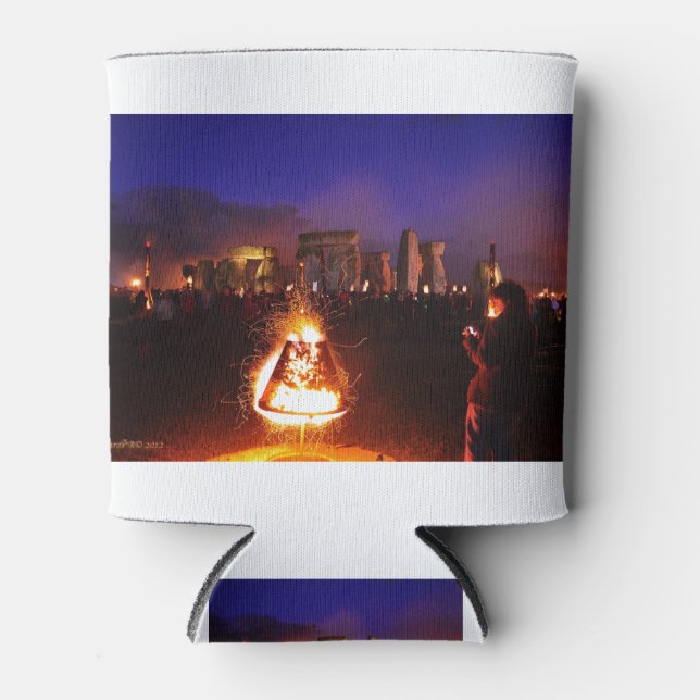 Fire Garden Can Cooler (Front)