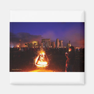 Fire Garden Magnet