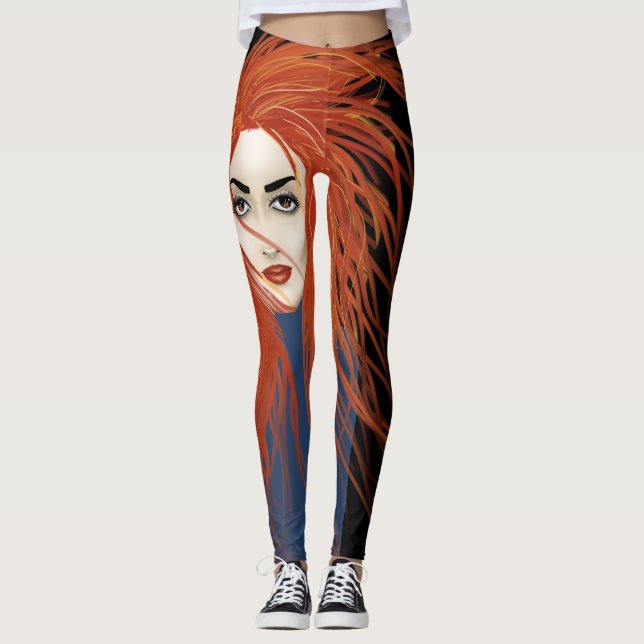 Fire Girl Leggings (Front)