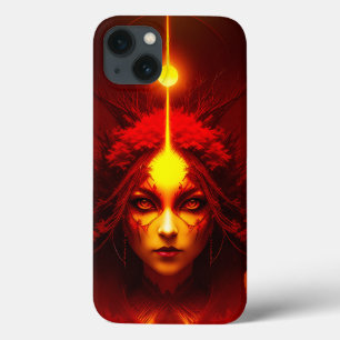 Fire Goddess Fantasy Art iPhone 13 Case