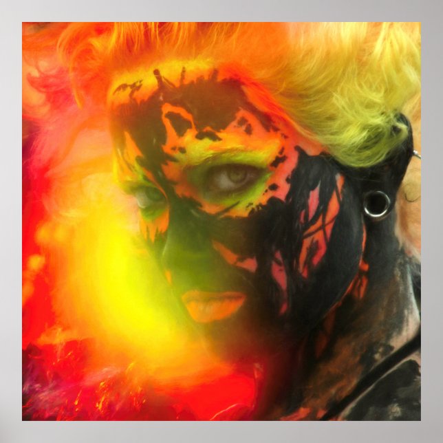 Fire Goddess PELE Poster (Front)