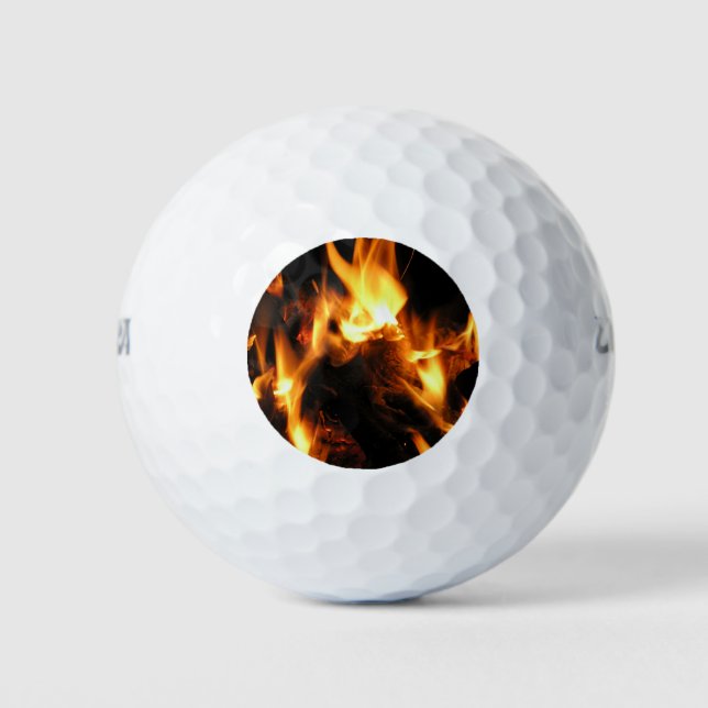 Fire Golf Balls (Front)