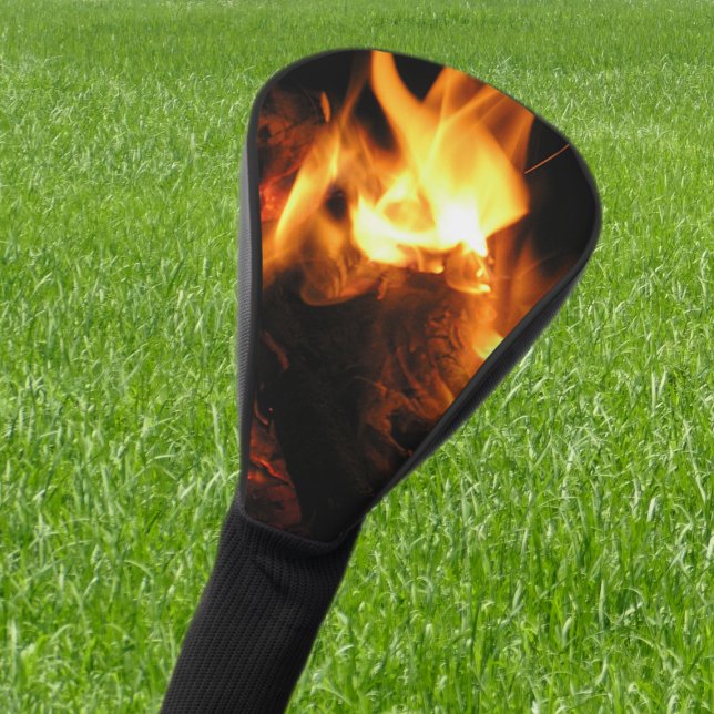 Fire Golf Head Cover (Creator Uploaded)