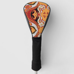 Fire Golf Head Cover