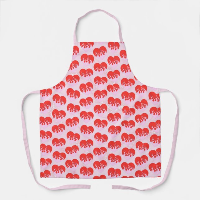 Fire Heart Apron (Front)