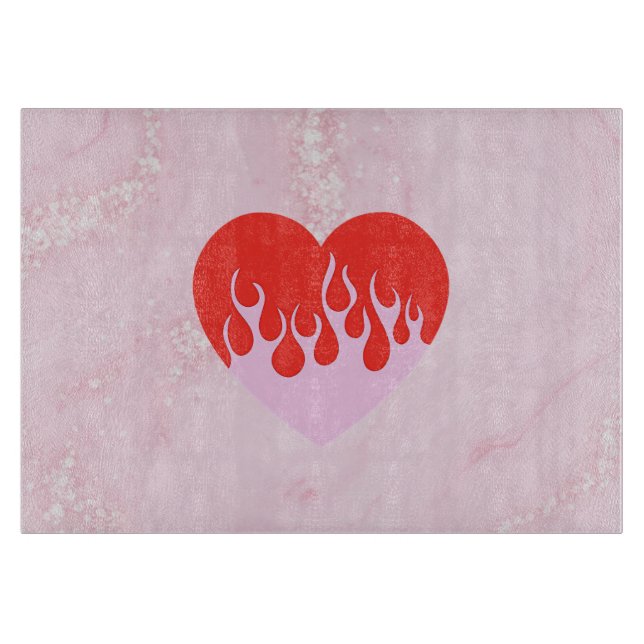 Fire Heart Cutting Board (Front)