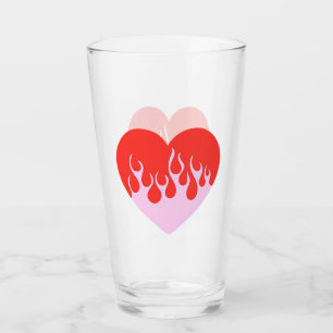 Fire Heart Glass