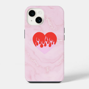 Fire Heart iPhone 14 Case