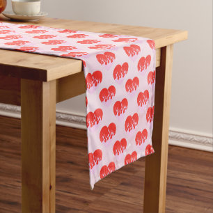 Fire Heart Long Table Runner