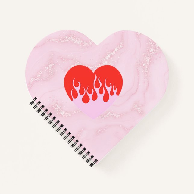 Fire Heart Notebook (Front)