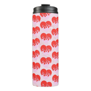 Fire Heart Thermal Tumbler