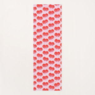 Fire Heart Yoga Mat