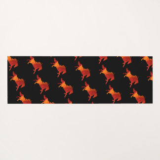 Fire Horse Art Yoga Mat