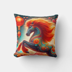 Fire Horse Cushion