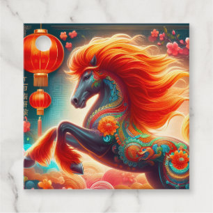 Fire Horse Favour Tags