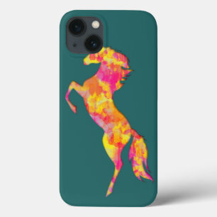 Fire horse silhouette abstract iPhone 6 case