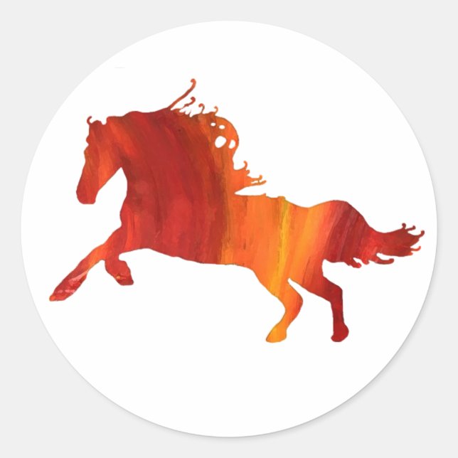 Fire horse Sticker (Front)