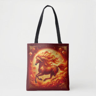 Fire Horse Too Tote Bag