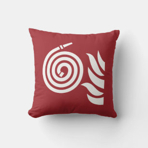 Fire Hose Safety Sign Cushion