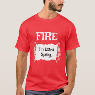FIRE - Hot Packet Halloween Taco Costume Dancing S T-Shirt