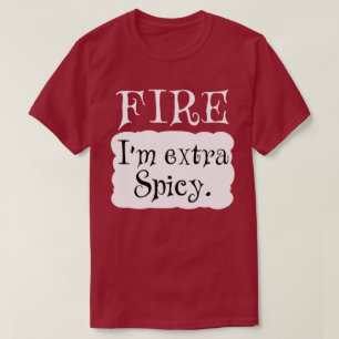 FIRE Hot Packet Halloween Taco Costume T-Shirt